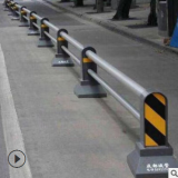 車道隔離護欄，不銹鋼矮護欄，停車場護欄，機非隔離墩欄桿現(xiàn)貨