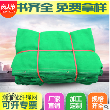 密目安全網廠家批發 建筑工地綠化防塵阻燃網 定制防護安全網綠網