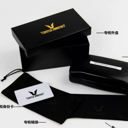 新款大框眼鏡盒定制GM太陽鏡包裝盒 高檔精品墨鏡盒批發