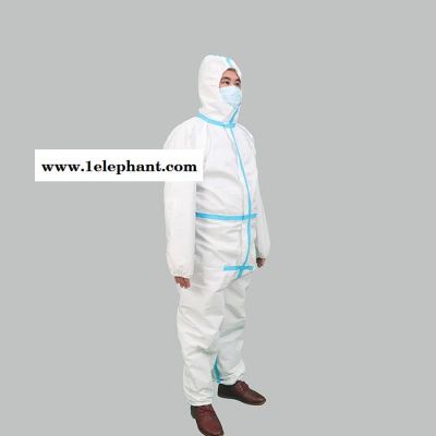 防護服 一次性連體式防塵服生產廠家外貿訂制隔離服衣圣坤工廠定做