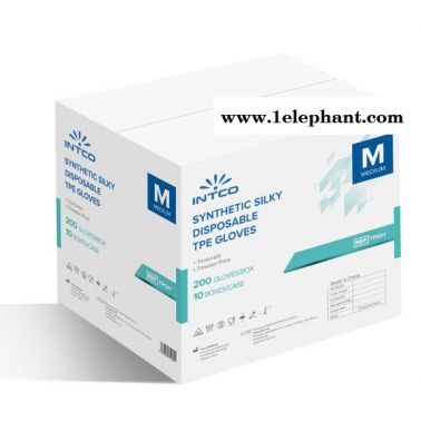 英科PE手套，一次性CPE/TPE防護手套，食品級，有彈性，山東工廠