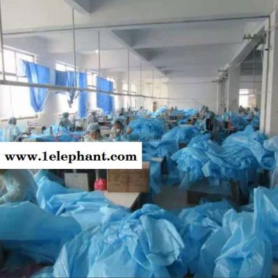 現貨25gpp+pe無紡布隔離衣防護衣工作服一次性防塵防靜電服隔離服