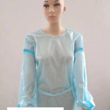 **隔離衣 一次性非醫用防護隔離服防塵服淋膜隔離衣 現貨