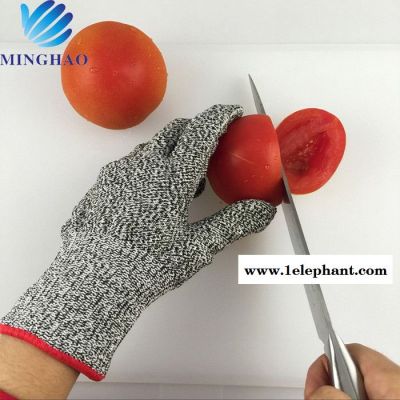 ** HPPE食品級(jí)防割手套 屠宰手套 廚房防護(hù)手套 防切割手套