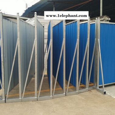 【彩鋼圍擋】定制道路施工護欄建筑工地防塵安全隔離防護彩鋼圍擋