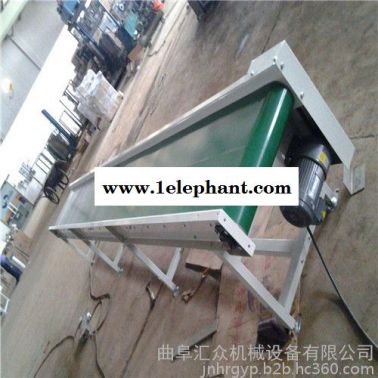 平頂山防滑綠色帶送料機 帶防塵罩