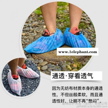 防塵鞋套一次性鞋套家用室內(nèi)防滑鞋套成人加厚耐磨白色鞋套