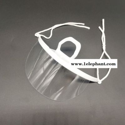 直銷塑料透明口罩 美容餐飲服務員飯店廚師專用 防霧防口水口罩 環保塑料口罩