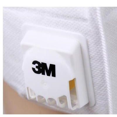 3M 9001V耳掛帶呼吸閥/防塵/防霧霾N95口罩/PM2
