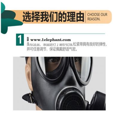 全臉防毒面具  防化全面具  05型防毒面具