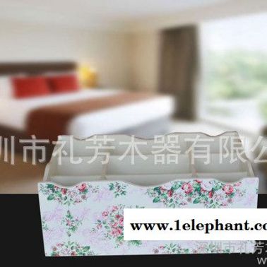 田園木質化妝品收納盒化妝盒創意桌面收納整理盒珠寶收納盒
