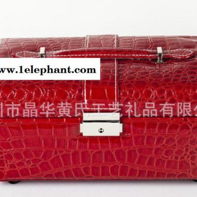 新品上架 歐式公主首飾收納盒 韓國二層梳妝盒大號帶鎖 特價 批發