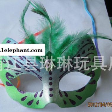 廠家自產直銷蝴蝶面具 游戲用品 表演用品