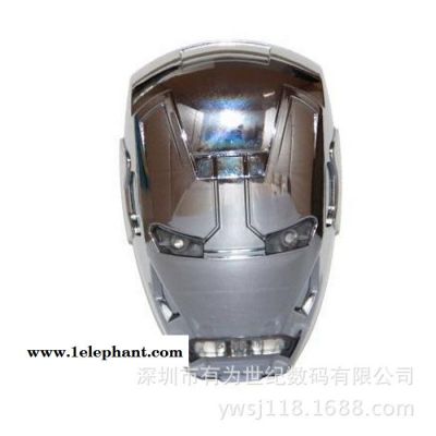 新款復仇者聯盟鋼鐵俠移動電源頭盔面具充電寶
