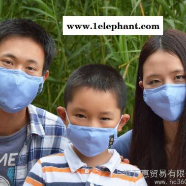 供應京塵清涼透氣口罩 防紫外線 防霧霾 防塵三口之家套裝