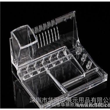 亞克力透明化妝品收納盒 化妝工具整理盒 有機玻璃制品展示盒
