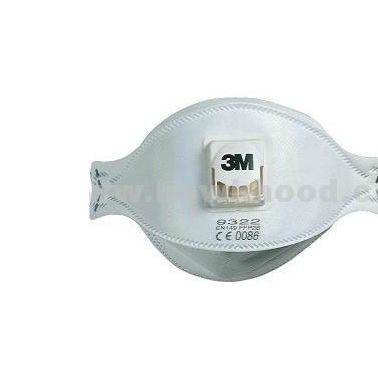 促銷防顆粒物、霧霾、粉塵、PM2.5、尾氣口罩3M9322