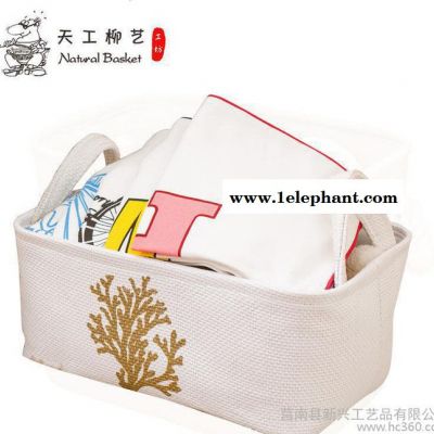 現貨可折疊布藝化妝品收納盒衣物收納整理筐創意家居整理箱