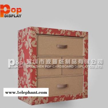 波普專業設計精美出口品質瓦楞紙質收納盒  儲物箱盒子  紙展