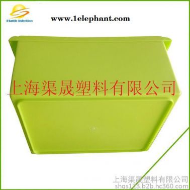 塑料周轉箱收納盒綠色上海