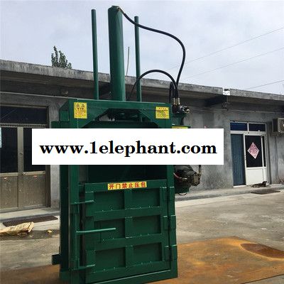 拖鞋廢料液壓打包機 慧聰機械安裝簡便立式打包機 棉被壓包機