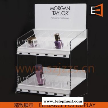 亞克力化妝品展示架/收納盒，可按需求定制