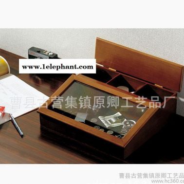 透明天窗手表盒木制實木手表木盒收納盒飾品包裝盒創意禮品盒