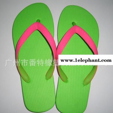 直銷(xiāo)新款雙色PVC鞋帶拖鞋|時(shí)尚潮流EVA人字雙色拖鞋