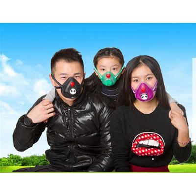 供應愛可麗成人環保防霧霾炭面罩