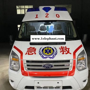 程力威中頂依維柯120急救車 救護車生產廠家銷售