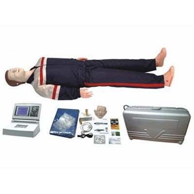 供應怡健大屏液晶全自動心肺復蘇模型|駕校急救模擬人|人工呼吸急救模擬人