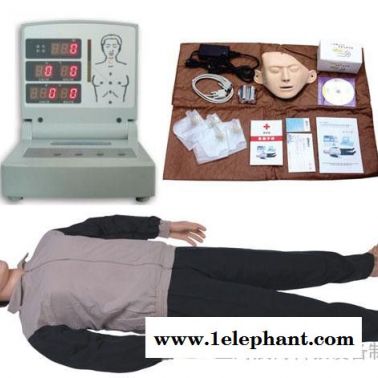 電腦心肺復蘇模擬人，急救訓練人體模型，人工呼吸假人