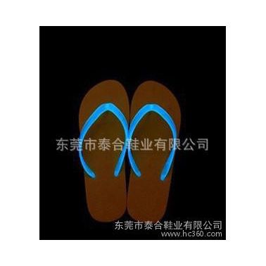 本公司大量生產夜光拖鞋 人字拖拖鞋 格式男女EVA拖鞋