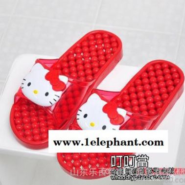 韓國進口hello kitty 凱蒂貓新款成人浴室按摩拖鞋 涼拖