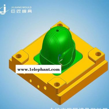 專業制造軍工PE**模具芳綸頭盔模具設計