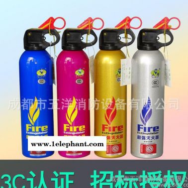 車載滅火器家用干粉滅火器車用滅火器500g家用帶固定支架
