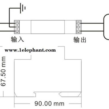 佳明JM-AS 單路音頻信號防雷器（導軌式）防雷器廠家 歡迎來電咨詢 電涌保護器 浪涌保護器 電源防雷信號防雷SPD
