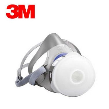 【濟南一級代理】美國3M 7701/7702/7703防塵防毒半面具面罩