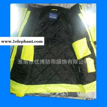安全服牛津布 反光棉衣 3M反光衣 可訂做 搖粒絨內膽（28