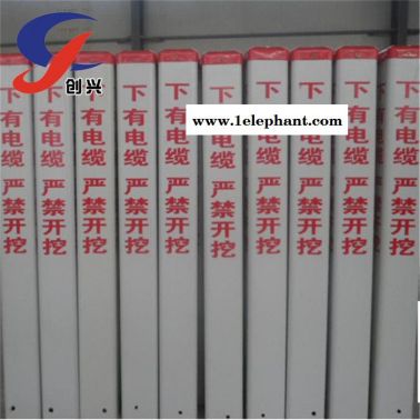 創興 廠家供應 玻璃鋼標志樁 安全標識樁 燃氣石油管道標識樁 玻璃鋼三角樁 高壓電纜標志樁