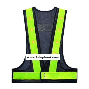 反光V型背心馬甲定制交通騎行熒光安全服施工地印字路障防護衣