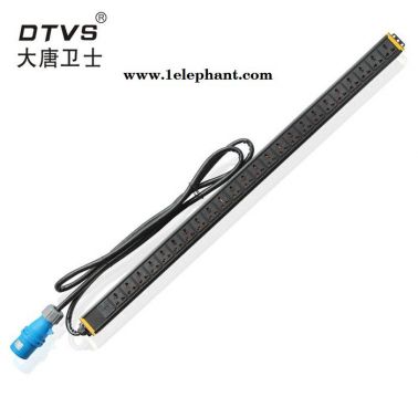 江蘇鎮江一體沖壓版PDU電源插座 大唐衛士DT91242  24位10A多用孔 SPD防雷
