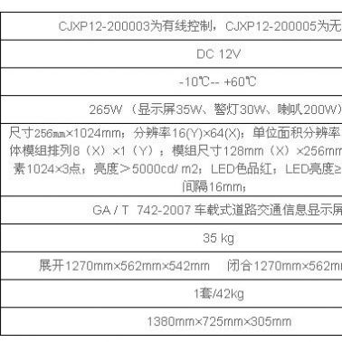 恒輝 CJBXP12-200003顯示屏 長排燈廠家 警示燈 爆閃燈