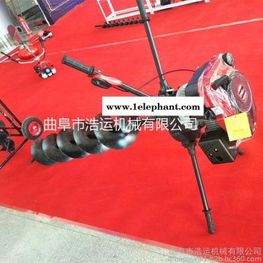 批發大功率雙人挖坑機 電線桿警示燈用埋樁立柱機 多功能1.5米深地鉆