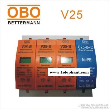 德國OBO原裝防雷模塊V25-B+C/0浪涌避雷模塊