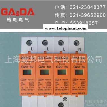 ** G20-60/2P防雷電涌保護器