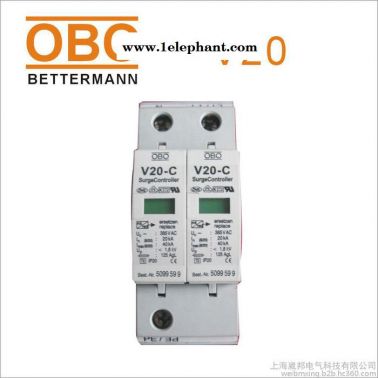 【德國OBO】V20-C/1+NPE-75V電涌保護器OBO單相防雷器