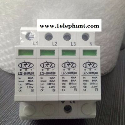 國產 雷震ZI 電壓電源防雷器LZZ-380C/80避雷器生產**
