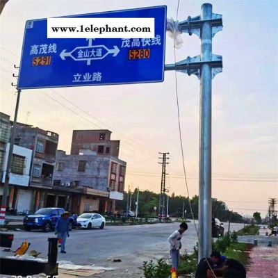 祥路定制 公路標志桿 懸臂標志桿 警示柱 限高架 ETC龍門架