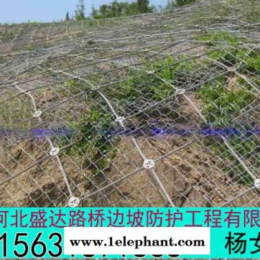 盛達 GER2型主動防護網單價 GER2型主動防護網參數 防止崩塌的公路